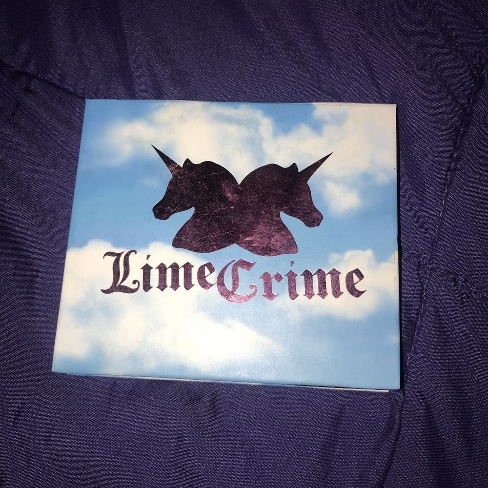 Lime Crime Eyeshadow Palette and Lipstick Bundle